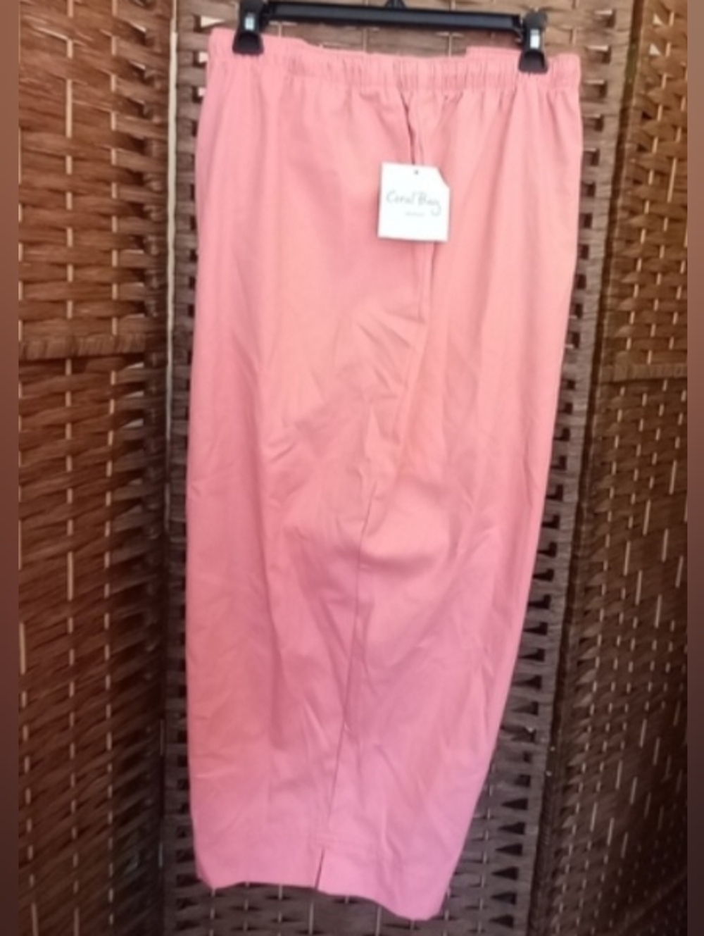 PICK 3/$25 SALE Coral Bay Capris Pants Comfy Casual Wear Elastic Waist